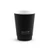 Vegware Black 12oz double wall cup