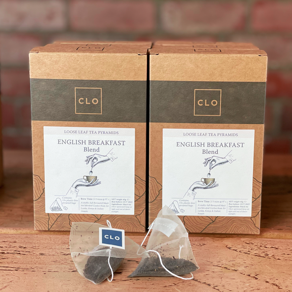 CLO Tea Plastic Free packaging