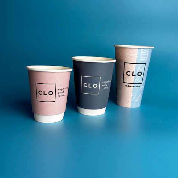 Eco Double Wall CLO Cup 8oz