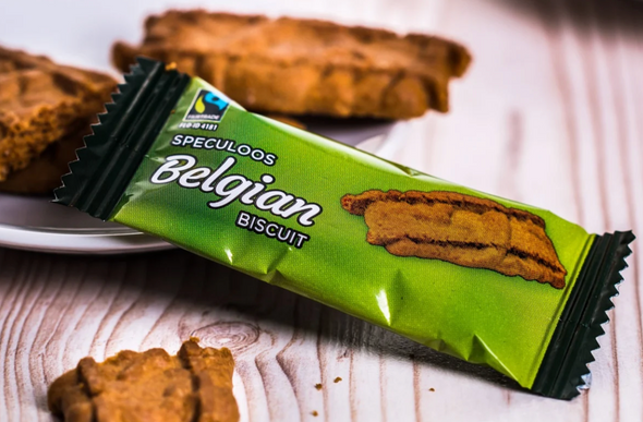 Speculoos Fairtrade Biscuit Individually Wrapped