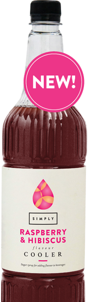 Raspberry & Hibiscus Cooler Syrup | SIMPLY