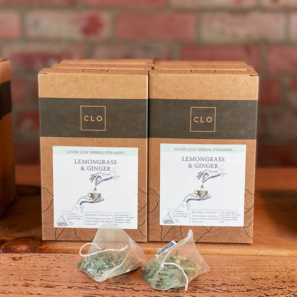 Lemongrass & Ginger | Tea Pyramids