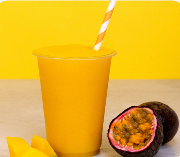 Mango & Passionfruit Smoothie | Simply