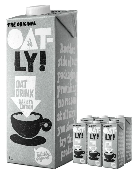 Oatly Barista Oat Milk x 6