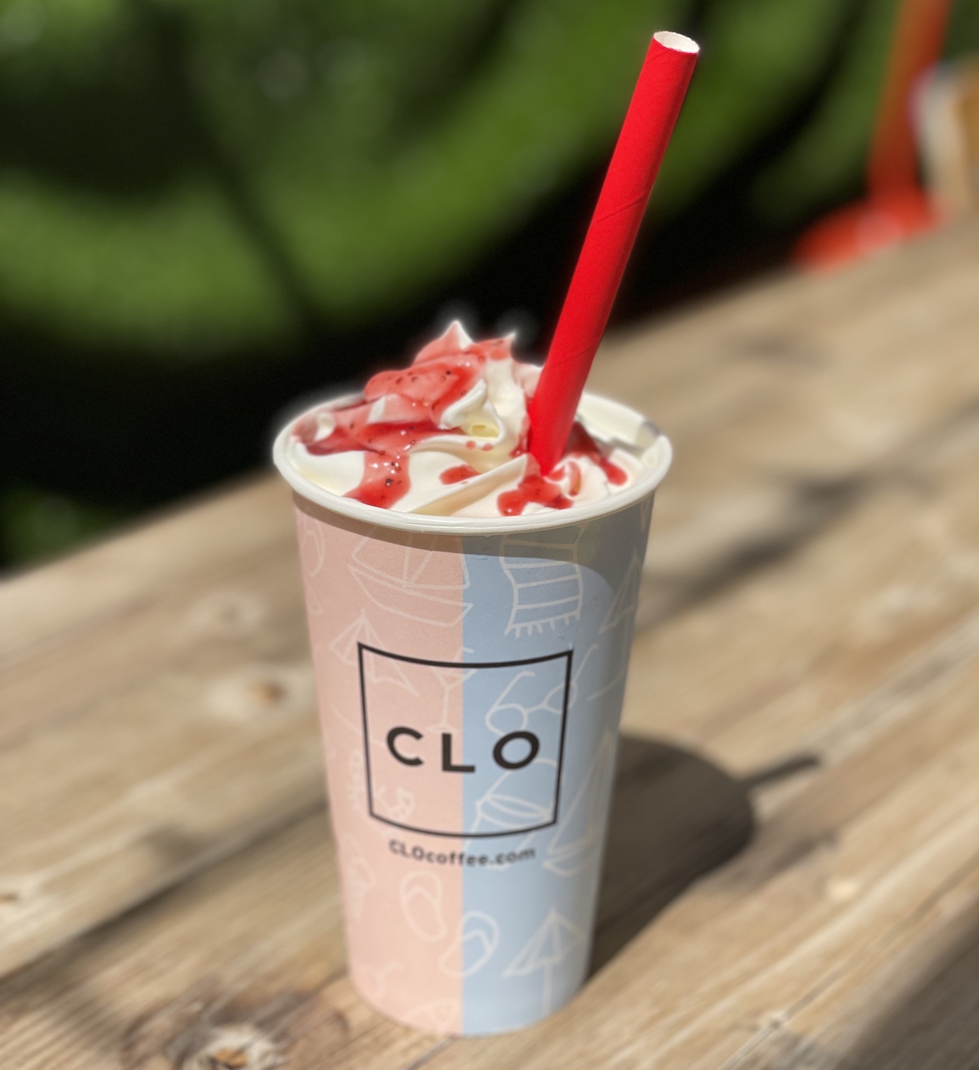 Frappe Strawberries & Cream