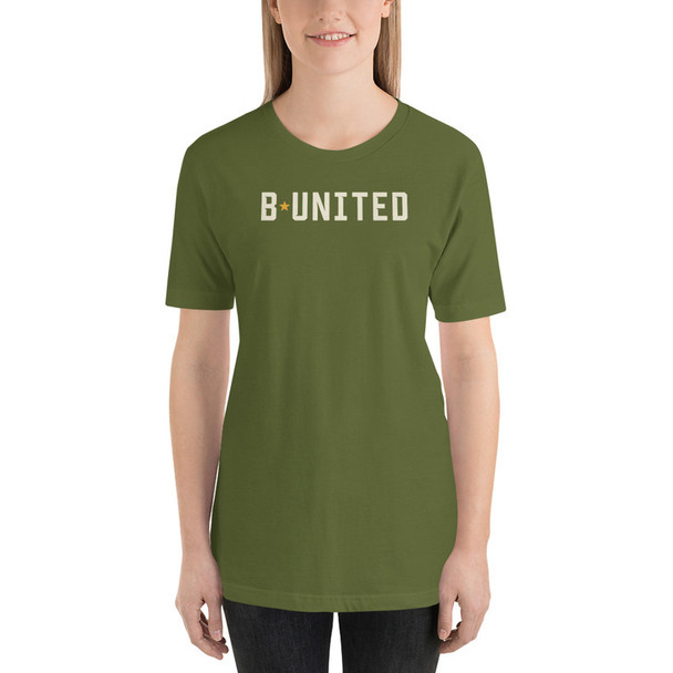 green BC tee