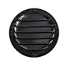 2" Round Black Aluminum Louver with Insect Screen and 4 Aluminum Tabs  (Priced Per Bag of 6).  Item#  2" RBLT-100