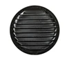 4" Round Black Aluminum Louver with Insect Screen and 6 Aluminum Tabs  (Priced Per Bag of 4).  Item#  4" RBLT-100