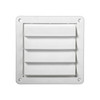 6" White Air Intake Vent  (Price Per Piece).  Item#  606W