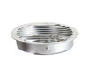 4" Round Aluminum Louver with No Insect Screen  (Priced Per Bag of 4).  Item #4" RNS-100