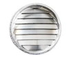 6" Round Aluminum Louver with No Insect Screen  (Priced Per Bag of 2).  Item #6" RNS-100