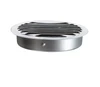 4" Round White Aluminum Louver with No Insect Screen  (Priced Per Bag of 4).  Item #4" WNS-100