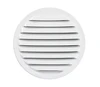 4" Round White Aluminum Louver with No Insect Screen  (Priced Per Bag of 4).  Item #4" WNS-100