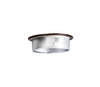 2.5" Round Brown Aluminum Louver with No Insect Screen  (Priced Per Bag of 4).  Item #2.5" BNS-100