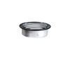 1.5" Round Black Aluminum Louver with No Insect Screen  (Priced Per Bag of 6).  Item #1.5" BLNS-100