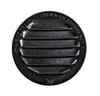 3" Round Black Aluminum Louver with No Insect Screen  (Priced Per Bag of 4).  Item #3" BLNS-100