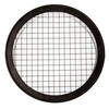 6" Round Open Screen Black Aluminum Louver with 1/4" Galvanized Steel Screen (Priced Per Bag of 2).  Item#  6" RBLS-104