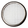 6" Round Open Screen Black Aluminum Louver with 1/4" Galvanized Steel Screen (Priced Per Bag of 2).  Item#  6" RBLS-104