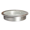 3" Round Open Screen Aluminum Louver with 1/8" Galvanized Steel Screen (Priced Per Bag of 4).  Item#  3" RS-108