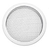 1.5" Round Open Screen White Aluminum Louver with 1/8" Galvanized Steel Screen (Priced Per Bag of 6).  Item#  1.5" RWS-108