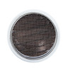 2.5" Round White Aluminum Louver with Insect Screen  (Priced Per Bag of 4).  Item#  2.5" RLW-100