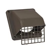 3" Brown Plastic Preferred Hood Vent (Price Per Piece).  Item#  1470B