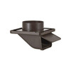 4" Brown Plastic Under Eave Vent with Weather Damper  (Price Per Piece).  Item#  143B