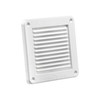 3" White Air Intake Vent  (Price Per Piece).  Item#  603W-ML