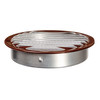 4" Round Brown Aluminum Louver with Insect Screen  (Priced Per Bag of 4).  Item#  4" RLB-100