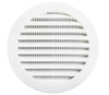 5" Round White Polypropylene Plastic Louver with Insect Screen System  (Priced Per Bag of 2).  Item#  5" PLW-100