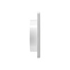 6" White Plastic Louver Vent  (Price Per Piece).  Item#  361W