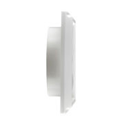 3" White Plastic Louver Vent  (Price Per Piece).  Item#  1475W