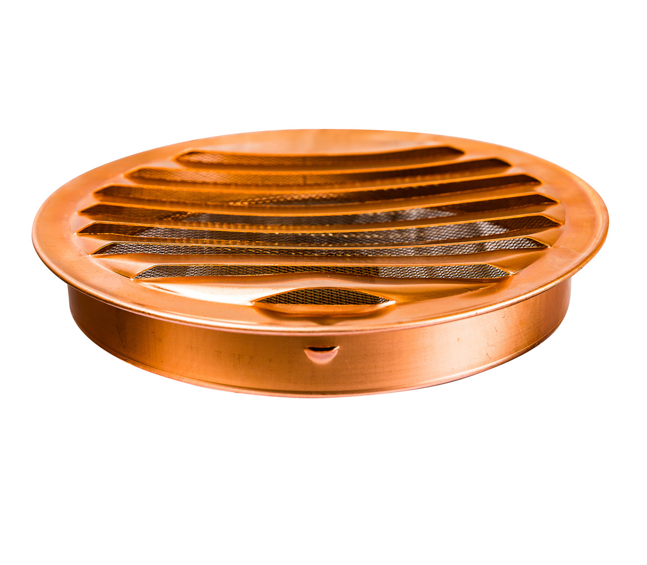 6" Round Copper Louver with Insect Screen  (Priced Per Piece).  Item#  6" CPR-100