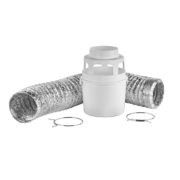 4" x 5' Lint Trap Kit w/ 2 Metal Tension Clamps (Price Per Piece).  Item#  211L