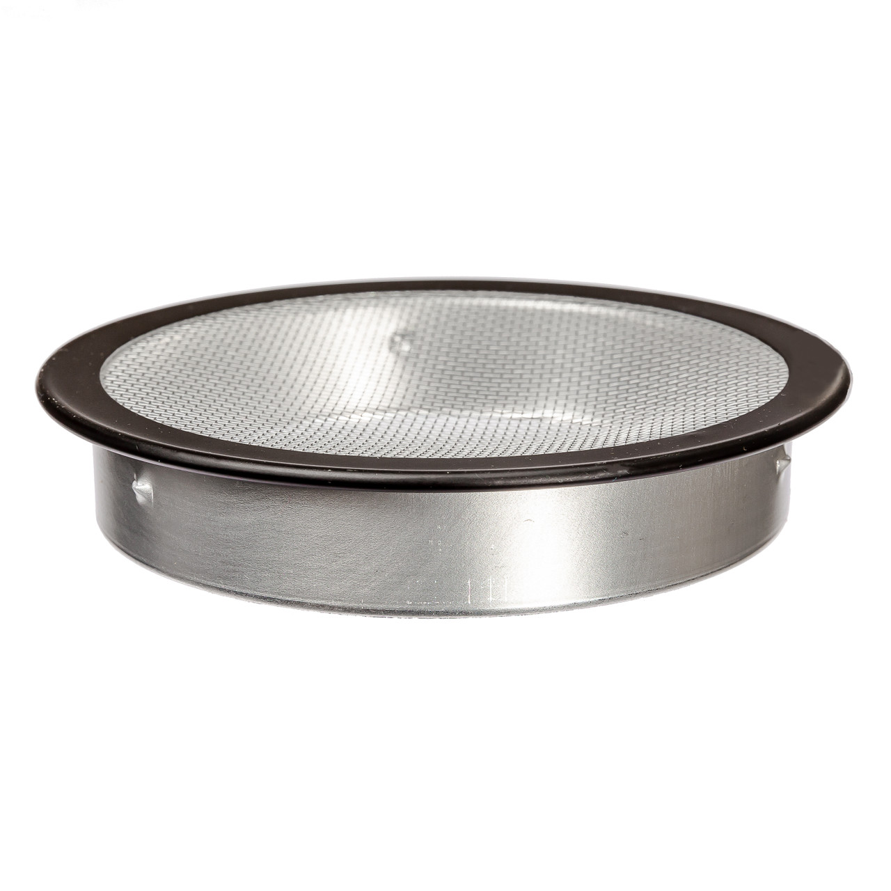 1.5" Round Open Screen Black Aluminum Louver with Insect Screen  (Priced Per Bag of 6).  Item#  1.5" RBLS-100