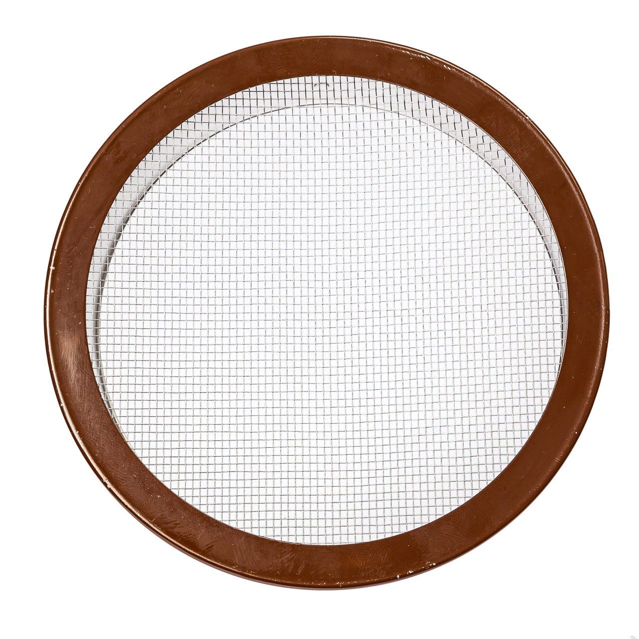 4" Round Open Screen Brown Aluminum Louver with Insect Screen  (Priced Per Bag of 4).  Item#  4" RBS-100