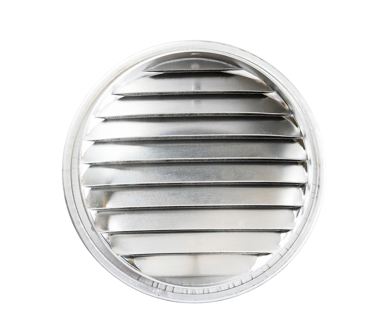 4" Round Aluminum Louver with No Insect Screen  (Priced Per Bag of 4).  Item #4" RNS-100