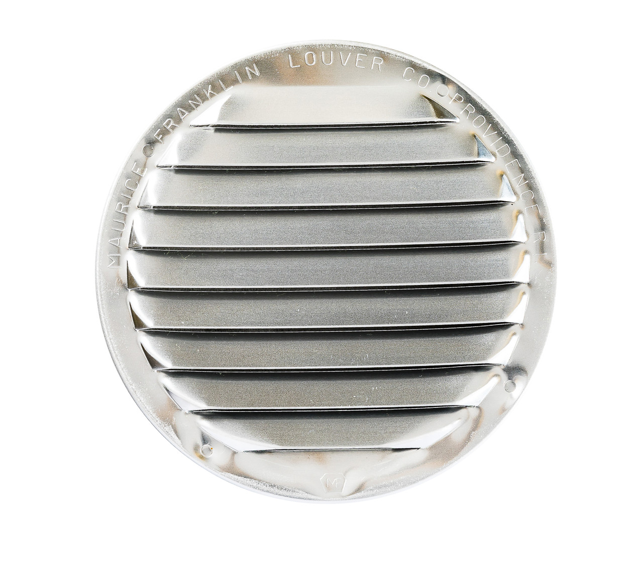 4" Round Aluminum Louver with No Insect Screen  (Priced Per Bag of 4).  Item #4" RNS-100