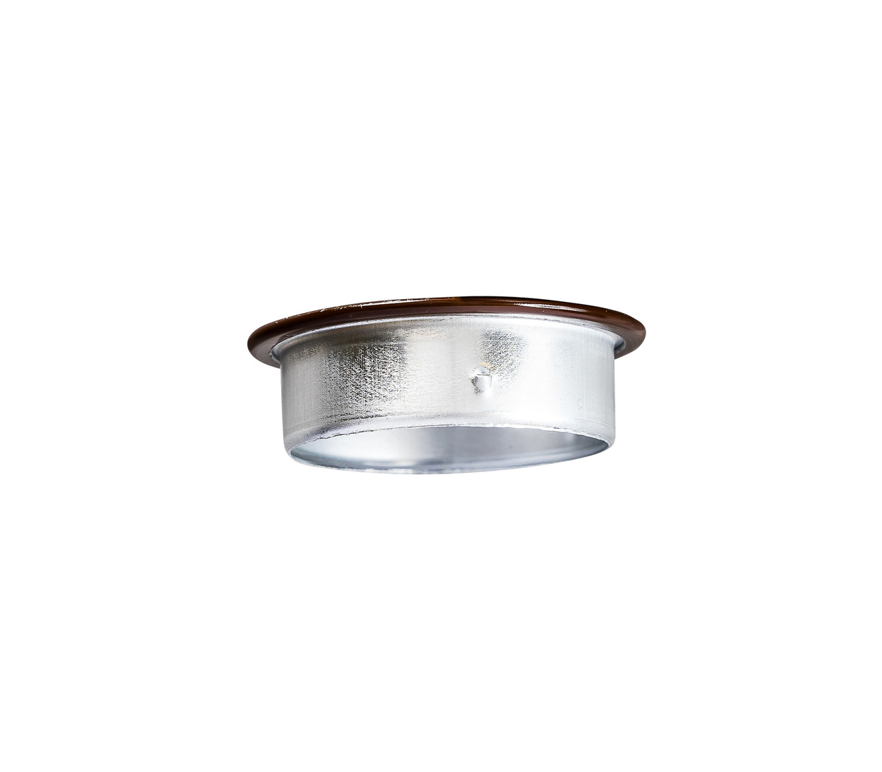2" Round Brown Aluminum Louver with No Insect Screen  (Priced Per Bag of 6).  Item #2" BNS-100