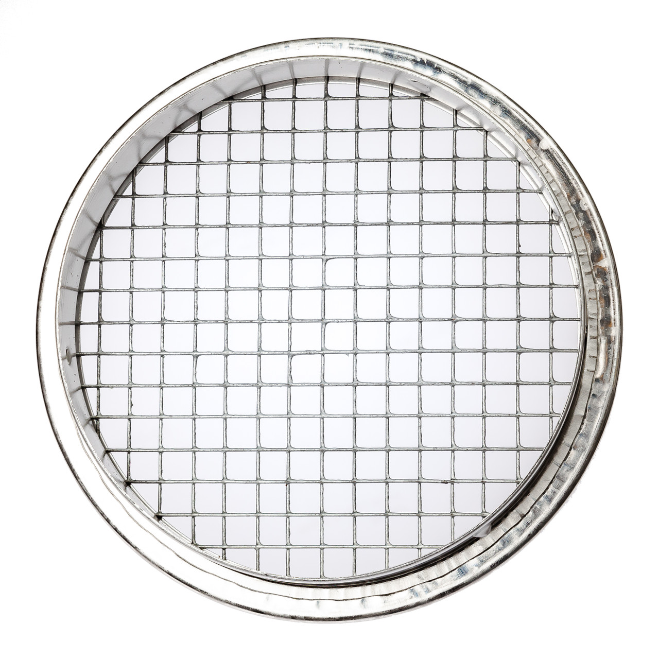 1.5" Round Open Screen Aluminum Louver with 1/4" Galvanized Steel Screen (Priced Per Bag of 6).  Item#  1.5" RS-104