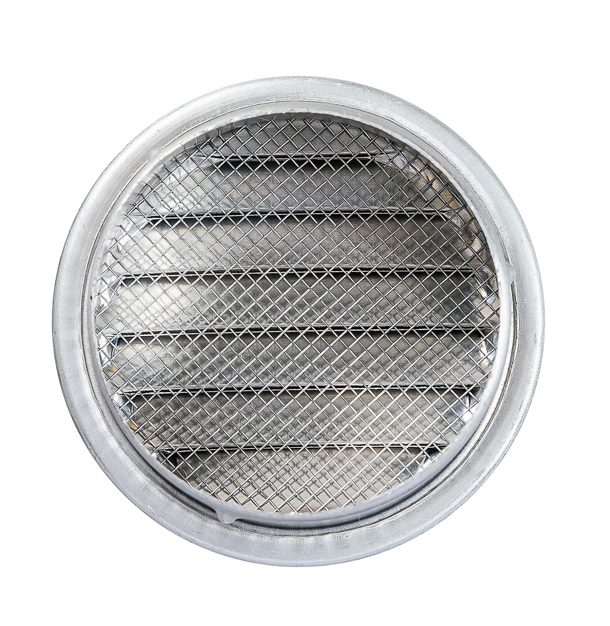 2" Round Aluminum Louver with Insect Screen  (Priced Per Bag of 6).  Item#  2" RL-100