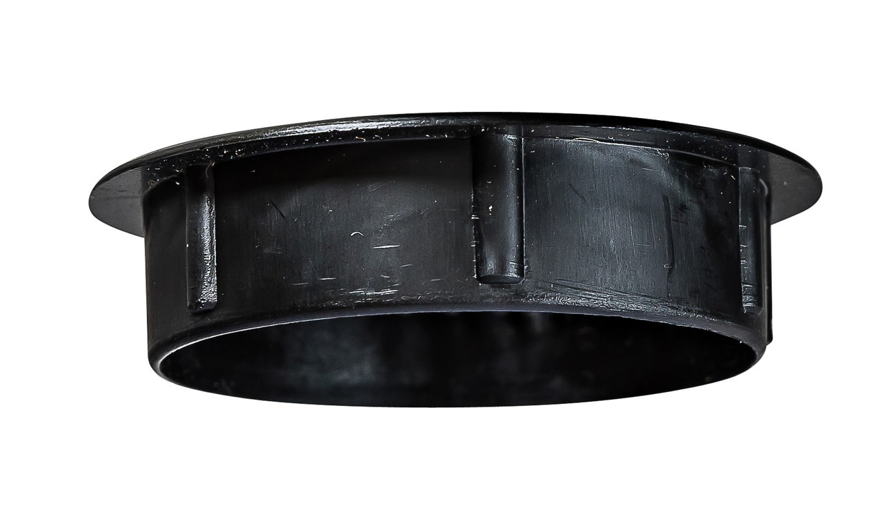 1" Round Black Polypropylene Plastic Louver with Insect Screen System  (Priced Per Bag of 6).  Item#  1" PLBL-100