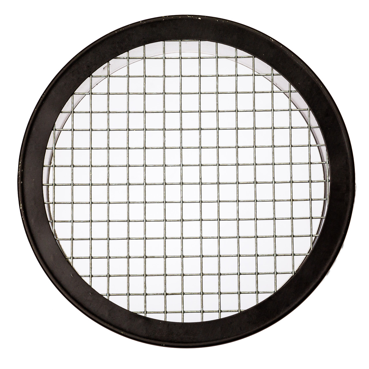 2" Round Open Screen Black Aluminum Louver with 1/4" Galvanized Steel Screen (Priced Per Bag of 6).  Item#  2" RBLS-104