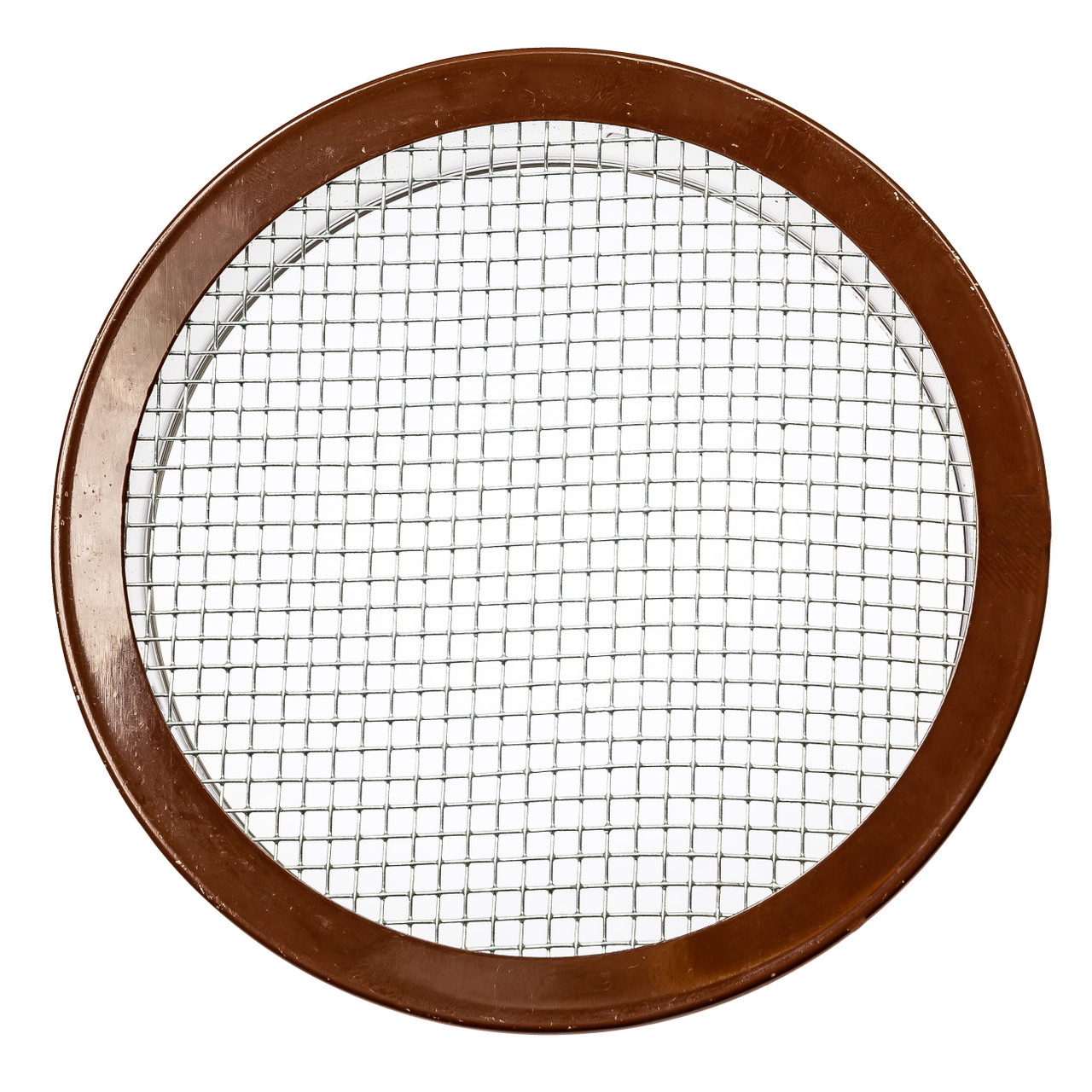 3" Round Open Screen Brown Aluminum Louver with 1/8" Galvanized Steel Screen (Priced Per Bag of 4).  Item# 3" RBS-108