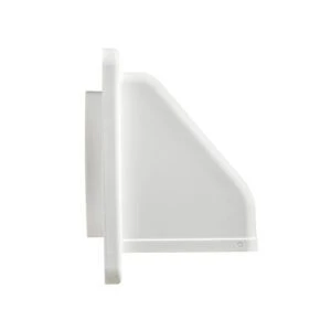 3" White Plastic Preferred Hood Vent (Price Per Piece).  Item#  1470W