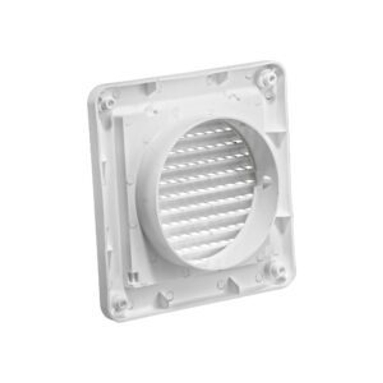 3" White Air Intake Vent  (Price Per Piece).  Item#  603W-ML