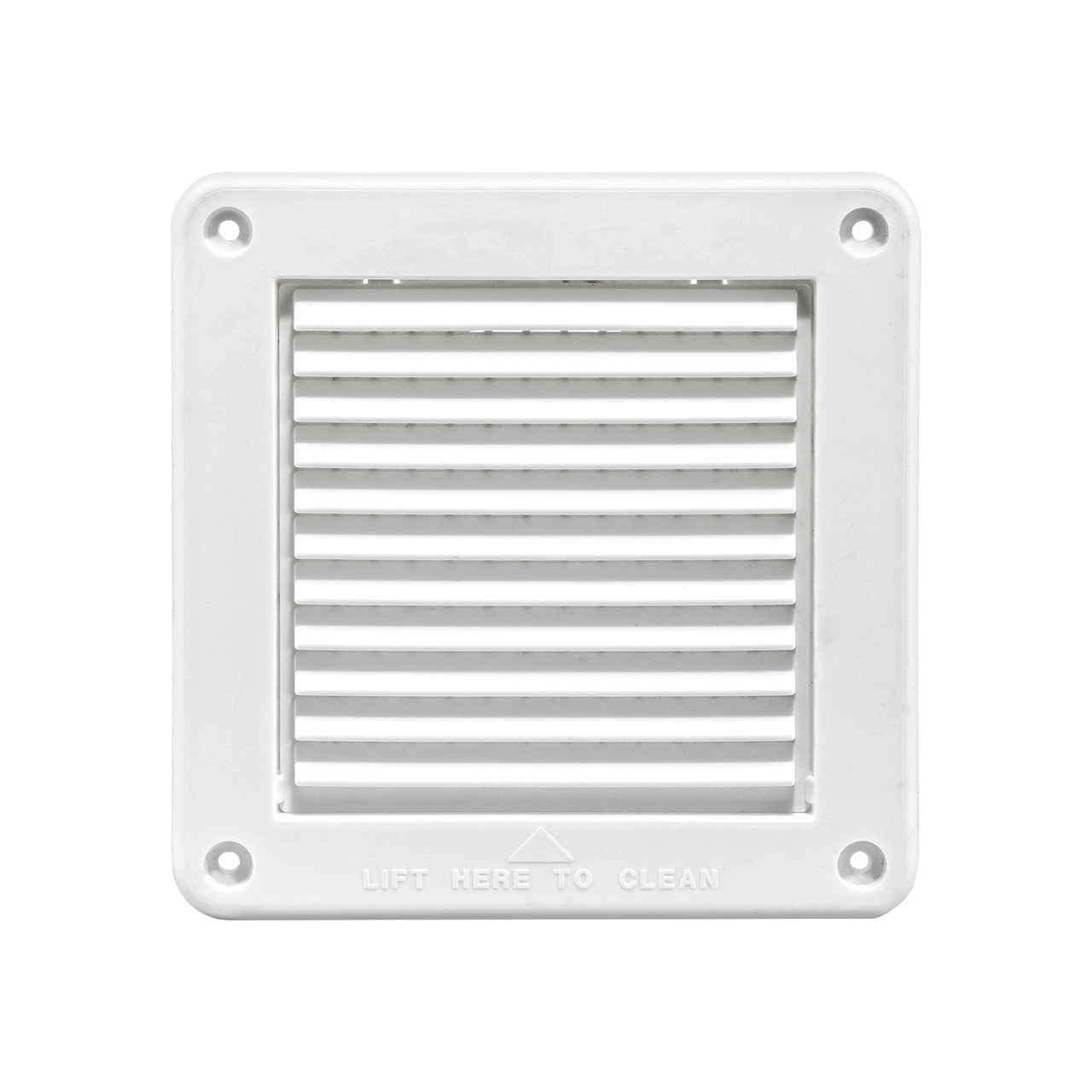 3" White Air Intake Vent  (Price Per Piece).  Item#  603W-ML