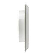 5" White Plastic Louver Vent  (Price Per Piece).  Item#  360W