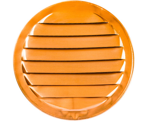 6" Round Copper Louver with Insect Screen  (Priced Per Piece).  Item#  6" CPR-100