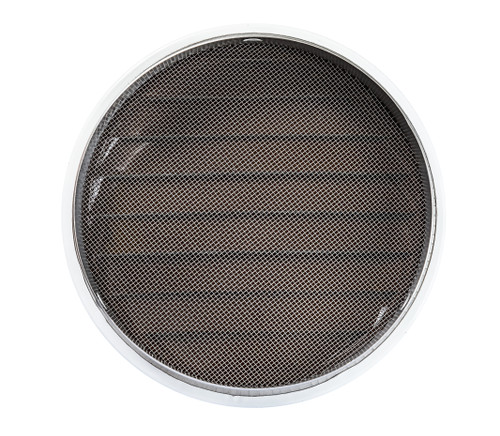 6" Round White Aluminum Louver with Insect Screen  (Priced Per Bag of 2).  Item#  6" RLW-100